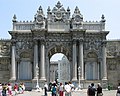 Image 49One of the main entrance gates of the Dolmabahçe Palace. (from Culture of Turkey)