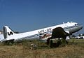 Douglas DC-3 F-BAXR of Uni-Air in Toulouse in 1977