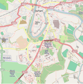 Ustinov College, Durham is located in Durham, England