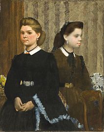 Edgar Degas, The Bellelli Sisters, 1865