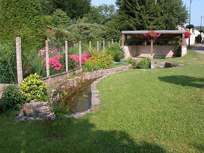 Le lavoir.