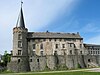 Ensemble van de gebouwen, interieur en exterieur, van het kasteel Beaufort, parc des Ducs