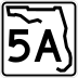 State Road 5A marker