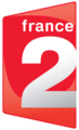 Logo of France 2 from 7 April 2008 till 29 January 2018