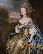 Frances Vaughan, Countess of Carbery (d.1650) by Mary Beale