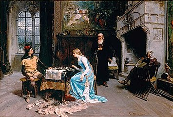 Una partita a scacchi (A Game of Chess), 1881