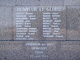 Détail du monument du Cruaulé.