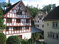 (v.l.n.r) Knechtenhaus, Lehenhaus, Mühle Hirslanden