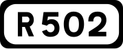 R502 road shield}}