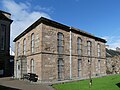 The old two-storey prison block