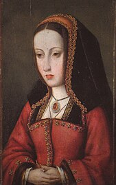 Joanna of Castile, likely by Jacob van Lathem, over 1500