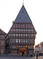 Knochenhaueramtshaus, Butcher's guild hall, Hildesheim, Germany