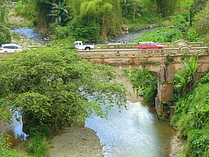 Las Cabañas Bridge in 2017