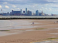 The Plaza can clearly be seen between Liverpool Cathedral and the Beetham Tower in this panorama