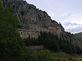 O santuário de Nossa Senhora das Armas em Cerchiara di Calabria.