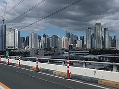 Makati CBD view from Skyway