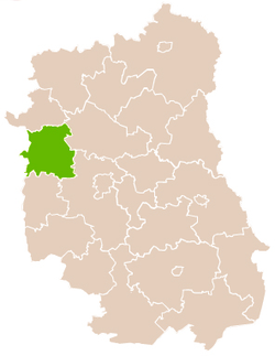 Location within the voivodeship