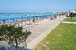 Boardwalk in Protaras