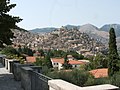 Panorama del centro storico di Morano Calabro