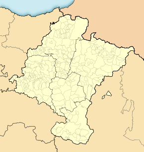 Lecumberri ubicada en Navarra