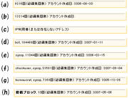 様々な表示の例。画像をクリックで拡大。