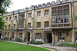 Oriel College, West Range, St Mary's Quadrangle (former St Mary Hall)