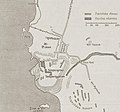 Montet's 1924 diagram of the Byblos archaeological site