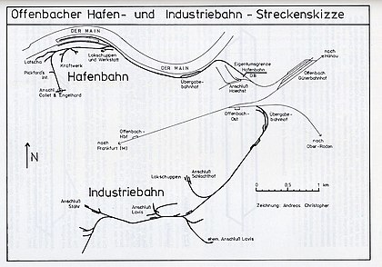 Plan Hafenbahn Offenbach