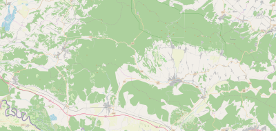 Location map Požeško-slavonska županija