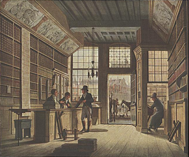 La librairie de Pieter Meijer Warnars de Johannes Rienksz Jelgerhuis (1820)