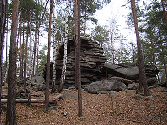 Скалы Северская Писаница