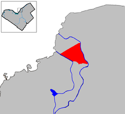 Location of Sandy Hill in Ottawa