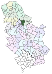 Pančevo – Mappa