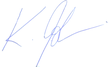 Signature de Klaus Iohannis