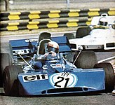 Jackie Stewart driving the 003 at the 1972 Argentine Grand Prix