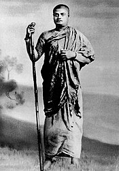 Vivekananda as a wandering monk