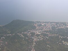 Tolosa, Leyte from air