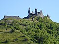 Ruins of Tržan Castle in Modruš, once a seat of the Frankopan family on Croatian mainland