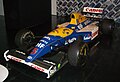 Mansell's Williams FW14B from 1992 season in display