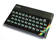 イギリスのメーカーシンクレア・リサーチ社のZX Spectrum（1982年）。