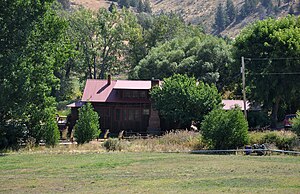 Ranch house at Antone in 2011