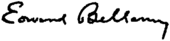 signature d'Edward Bellamy