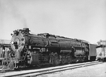 One of the 5000 Class Atchison, Topeka and Santa Fe Railway freight locomotives in New Mexico in 1943