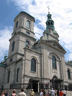 La basilique-cathédrale Notre-Dame de Québec.