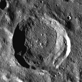 Снимок зонда Lunar Reconnaissance Orbiter.