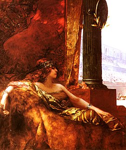 Benjamin-Constant, L'Imperatrice Theodora au Colisée, v. 1887.