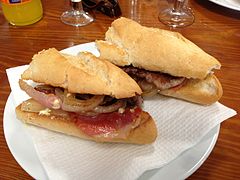 Bocadillo brascada