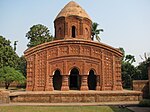 Group of temples known as Brindaban Chandra's Math