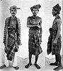 Men in Indonesian costume