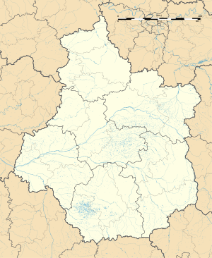2024 Summer Olympics torch relay is located in Centre-Val de Loire